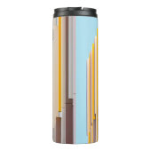 昼間用黄色コンクリート建物 タンブラー (裏面)