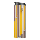 昼間用黄色コンクリート建物 タンブラー (回転右)