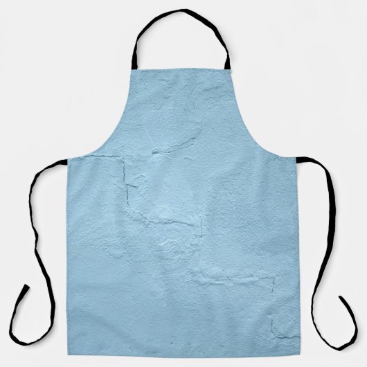 昼間絵を描の青コンクリート壁 エプロン (正面)