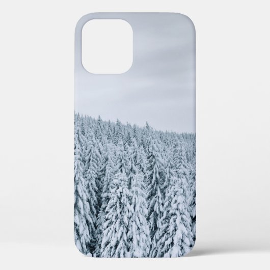 昼間雪で覆われた木 Case-Mate iPhoneケース (裏面)