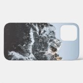 昼間雪蓋付き山 Case-Mate iPhoneケース (裏面 (横))