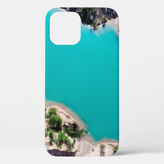 昼間青海水上の白い船 Case-Mate iPhoneケース (裏面)