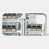 昼間–4時の白コンクリート建物 Case-Mate iPhoneケース (裏面 (横))