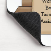 昼食のバッグかApple世界で最も最高のな教育助手! マウスパッド (コーナー)