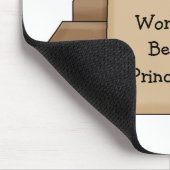 昼食のバッグかApple世界で最も最高のな校長! マウスパッド (コーナー)