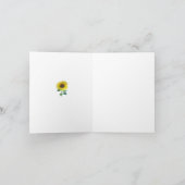 昼食のメッセージカードをありがとう サンキューカード (内部)