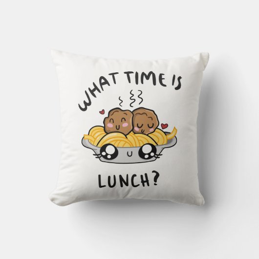 昼食の時間 クッション (正面)