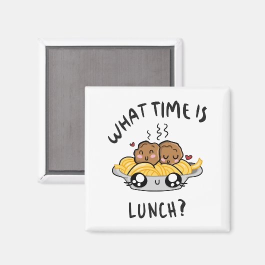 昼食の時間 マグネット (正面/裏面)