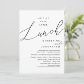昼食の駆け落ち結婚スクリプトの後 招待状 (スタンド正面)
