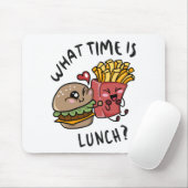 昼食は何時だ マウスパッド (マウス)