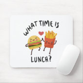 昼食は何時だ マウスパッド (マウス)