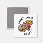 昼食は何時だ マグネット (正面/裏面)