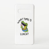 昼食は何時だ SAMSUNG GALAXYケース (裏面)