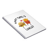 昼食は何時ですか ノートブック (右側)