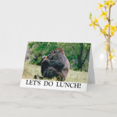 昼食をしよう! カード (黄色い花)