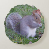 昼食円枕 ラウンドクッション (正面)