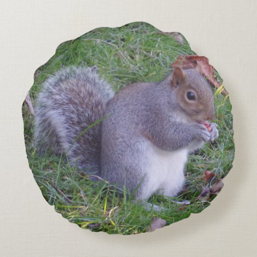 昼食円枕 ラウンドクッション (裏面)