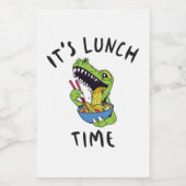 昼食時だ フードラベル (シングルラベル)