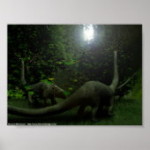 昼食時の恐竜 ポスター (正面)