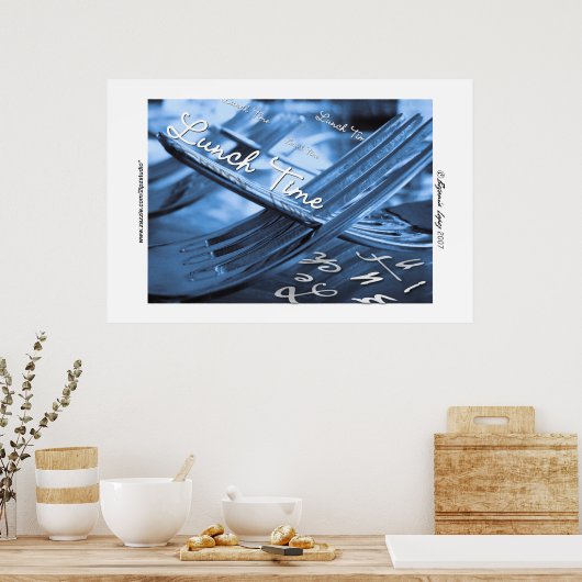 昼食時間 ポスター (キッチン)