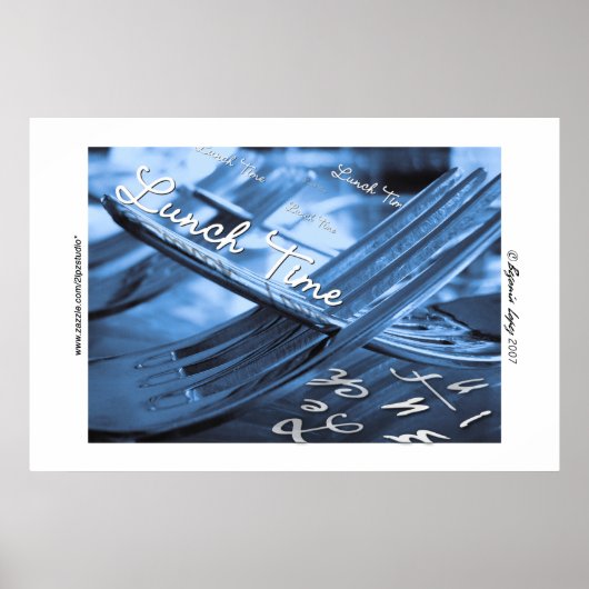 昼食時間 ポスター (正面)