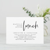 昼食結婚の後、幸いにもパーティーの駆け落ち 招待状 (スタンド正面)