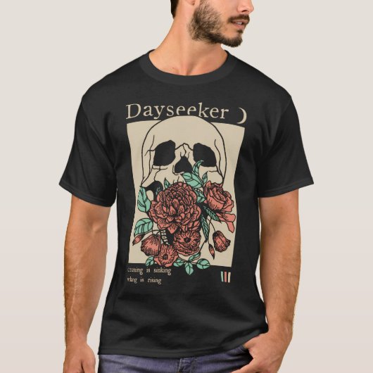 昼食者 – 夢が沈み目が覚めつつある Tシャツ (正面)