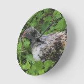 昼食 ラウンド壁時計 (傾斜)