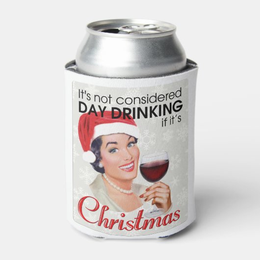 昼飲み女 缶クーラー (缶正面)