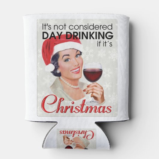 昼飲み女 缶クーラー (裏面)