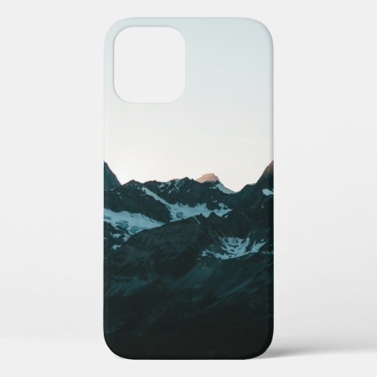 昼2の雪山 Case-Mate iPhoneケース (裏面)