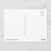 時々あなたの仕事は本当に懸命だ。サンキュー. ポストカード (裏面)