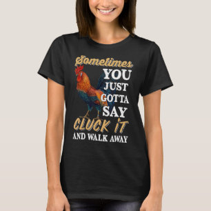 時々あなたはそれを握って阿波歩くと言うだけ Tシャツ
