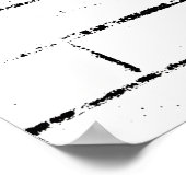 時々あなたは感動的引用文レンガの壁を勝つ ポスター (角)