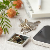 時々おどけものおよび不正確に呼ばれる キーホルダー (側面)