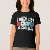 時々しかサルカズムを使わない 科学の名言 トライブレンドTシャツ (正面)