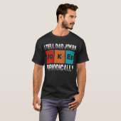 時々ダサいジョークを言うよね ヴィンテージ Tシャツ (正面フル)