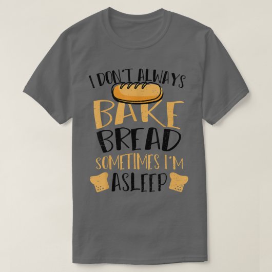 時々パンを焼かないパン Tシャツ (デザイン正面)