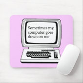 時々マイ・コンピュータは私で行きます マウスパッド (マウス)