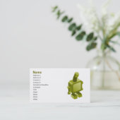 時々ロボットは悲しいプロフィールカードテンプレートを得ます 名刺 (スタンド正面)