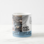 時々写真が育つ少年父の日 コーヒーマグカップ (中央)