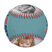 時々写真 父の日に愛するパパ 野球ボール (裏面)