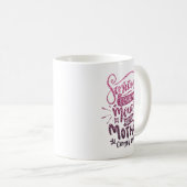 時々口を開けて母を出す来 コーヒーマグカップ (正面右)