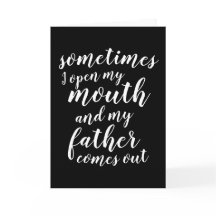 時々口を開けて父を来外す 