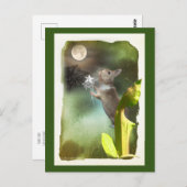 時々夜遅くにジョーイの歌/カードを聞く ポストカード (正面/裏面)