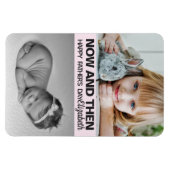 時々娘の写真お父さんの日 マグネット (横)