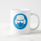 時々安全感じなマグのように大きい ジャンボコーヒーマグカップ (右)