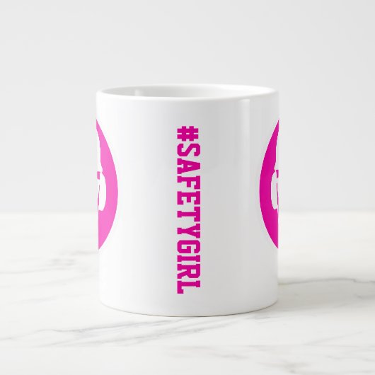 時々安全感じなマグのように大きい ジャンボコーヒーマグカップ (正面)