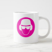 時々安全感じなマグのように大きい ジャンボコーヒーマグカップ (右)