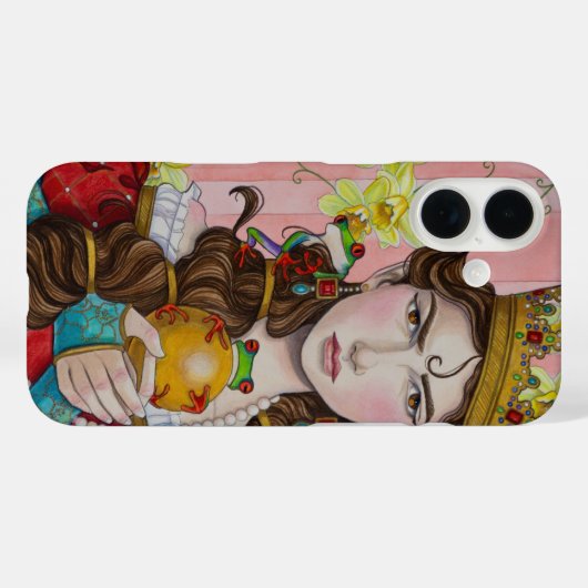 時々彼はただのカエルだ Case-Mate iPhoneケース (裏面 (横))